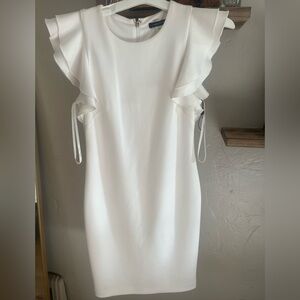 Tommy Hilfiger Elegant White Mini Dress